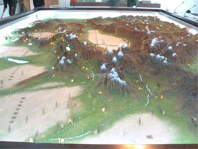 地形地貌沙盘02