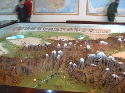 地形地貌沙盘04