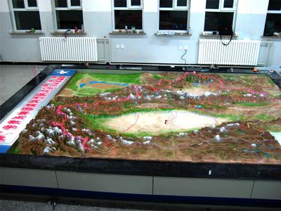 地形地貌沙盘09