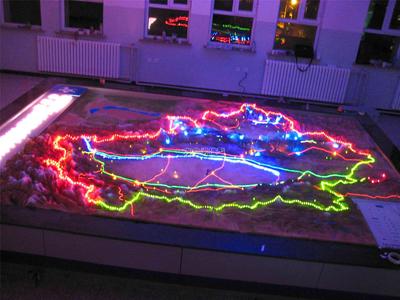 地形地貌沙盘10