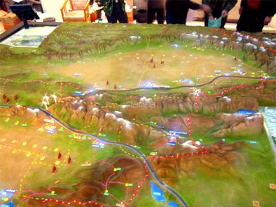 地形地貌沙盘11