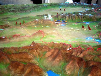 地形地貌沙盘12